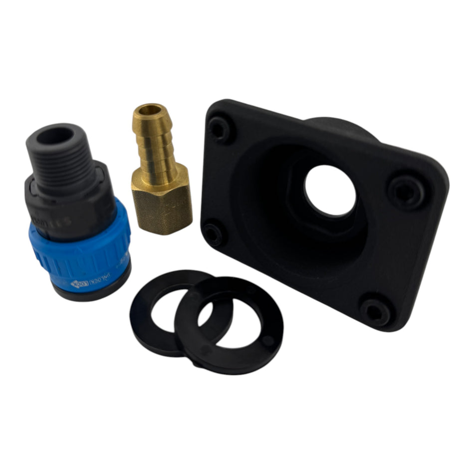 NITTO LEGRIS COUPLER WITH PANEL KIT & 12MM BARB