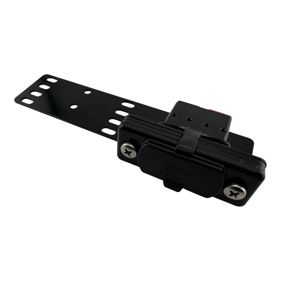 Professional-grade 50A connector mounting kit designed for a seamless fit behind your existing trailer plug.