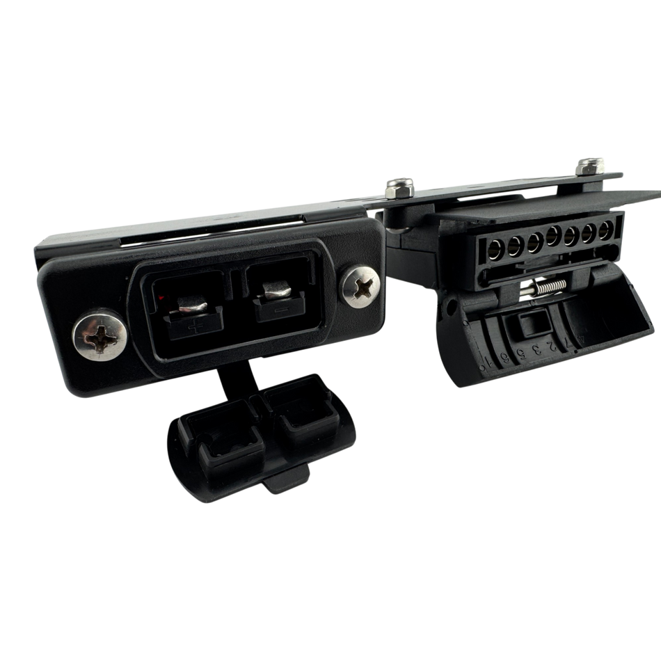 Trailer Bracket with 50A connector and trailer plug