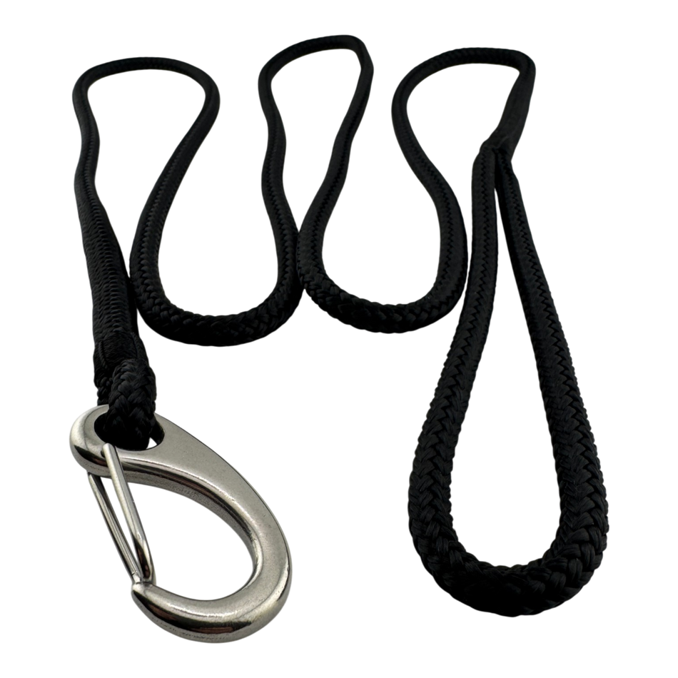 1.5m Game Rod Safety Line Lanyard Leash – Marine Grade Heavy Duty