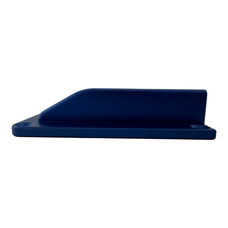 Duskie blue anodised billet aluminium housing for 2-way 50A connector, ideal for 4x4 and canopies.