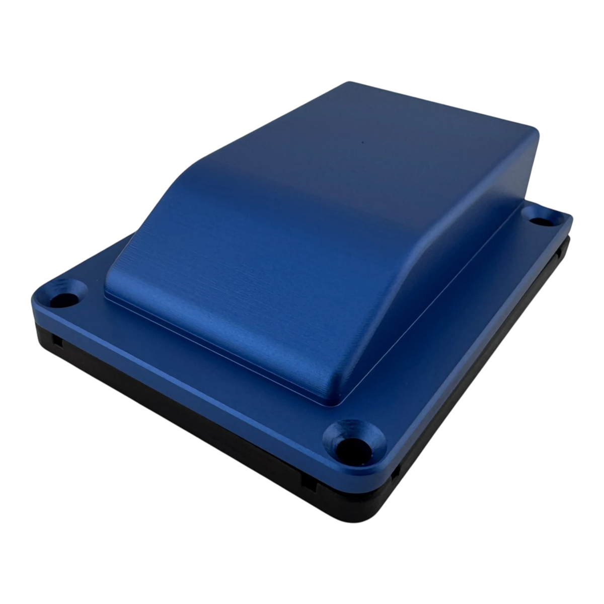 Duskie blue billet aluminium housing kit with 2-way 50A connector, designed for 4x4 and canopies.