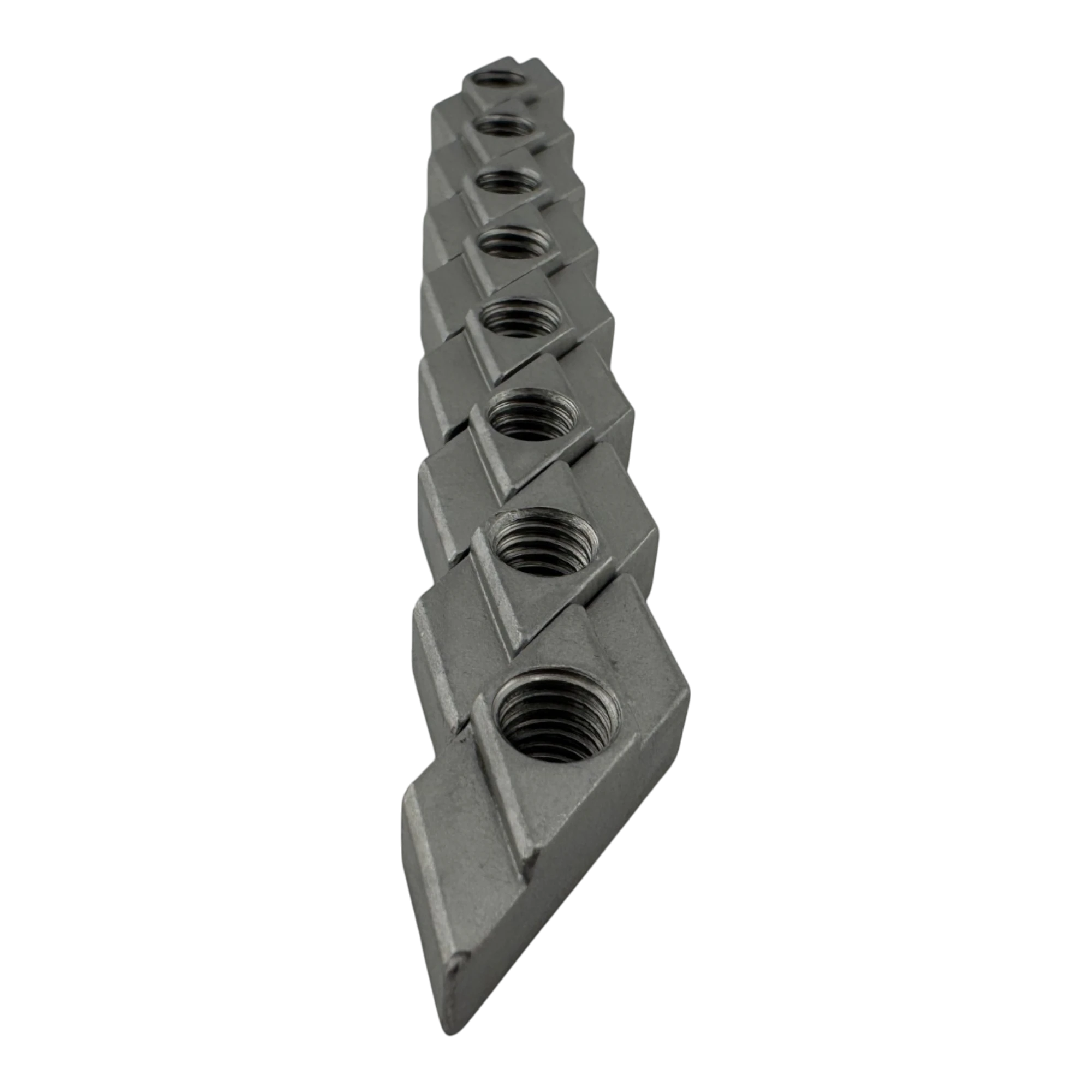 Duskie SS316 stainless steel M8 channel nuts, 8-pack, for roof rack channels with 10mm gap and 21mm chamber.