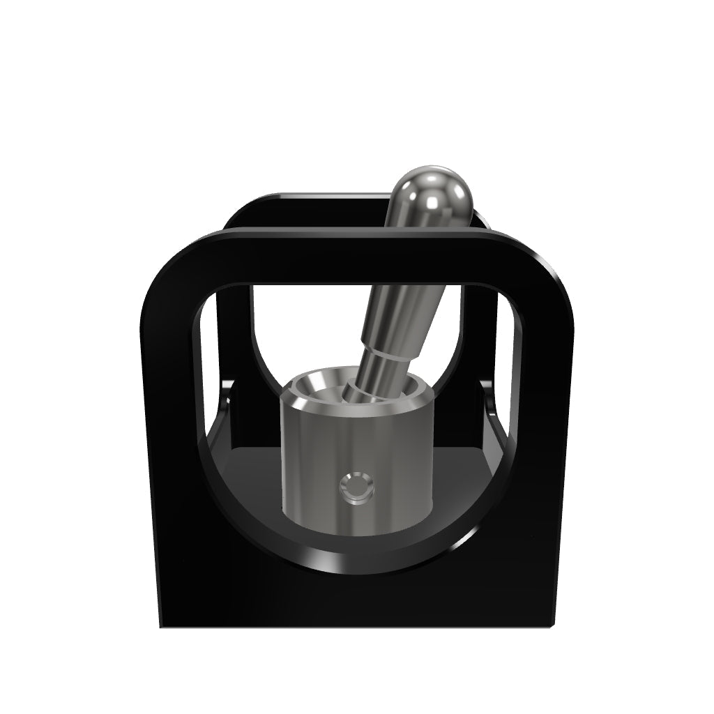 ISS-STYLE Toggle Switch Guard (Billet Aluminum - Anodized Black)